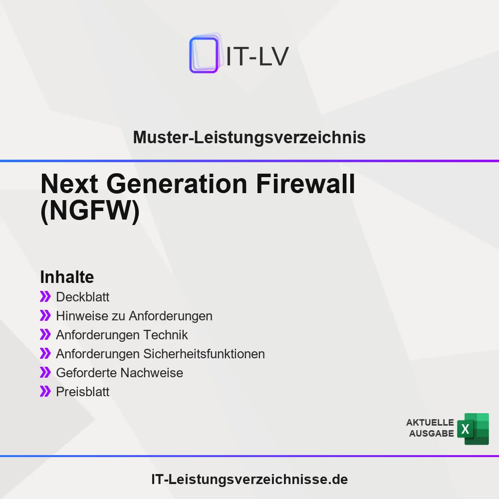 Inhaltsübersicht Muster-LV NGFW Firewall